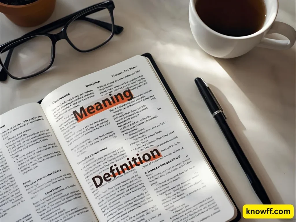 Meaning & Definition