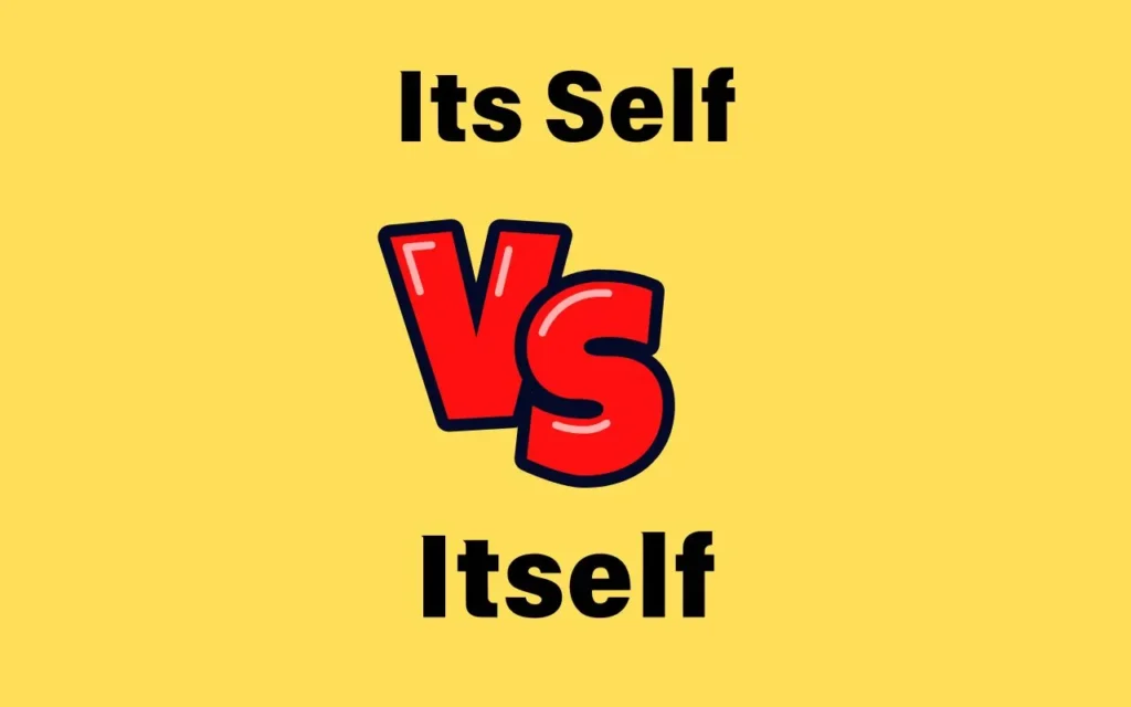 Its Self or Itself