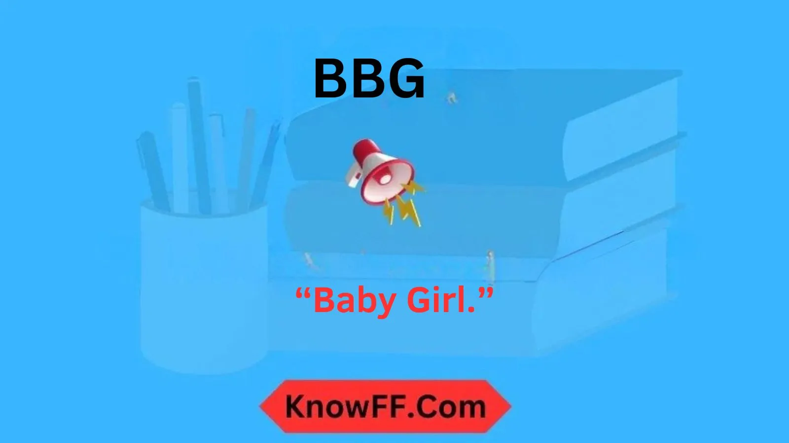 BBG Meaning in Text