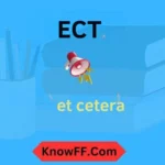 ECT Meaning in Text