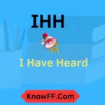 IHH Meaning in Text