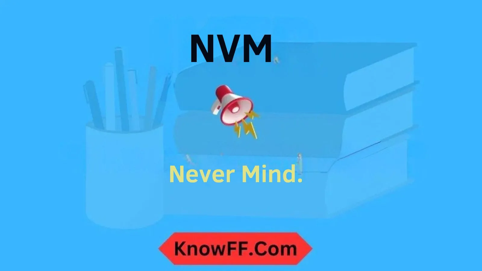 NVM Meaning in Text