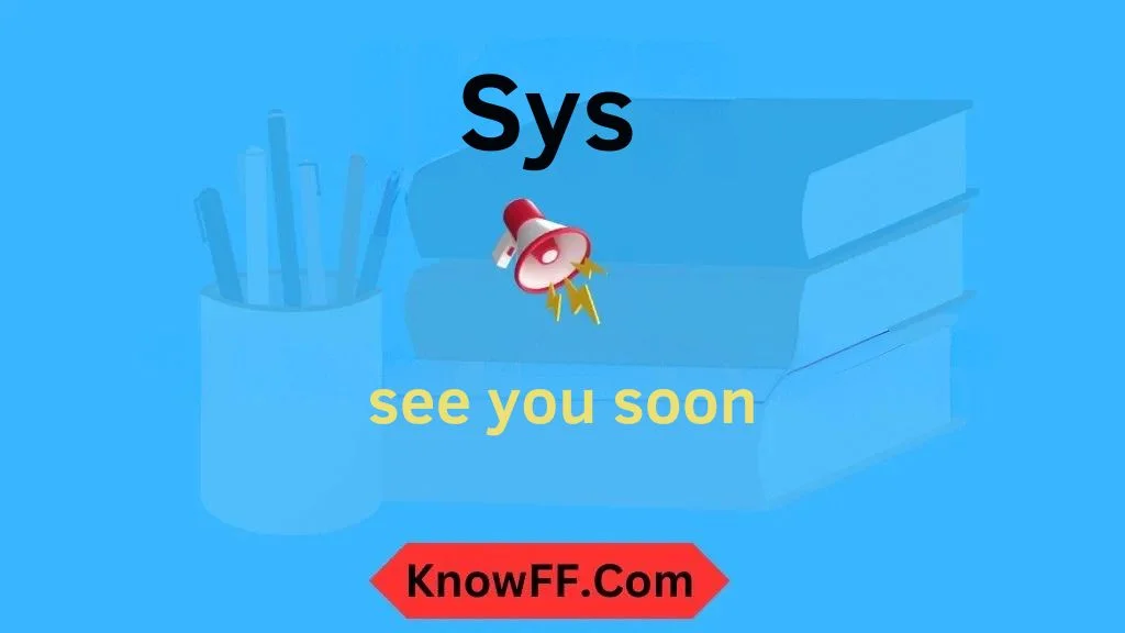 Sys Meaning in Text
