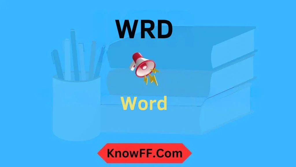 WRD Meaning in Text