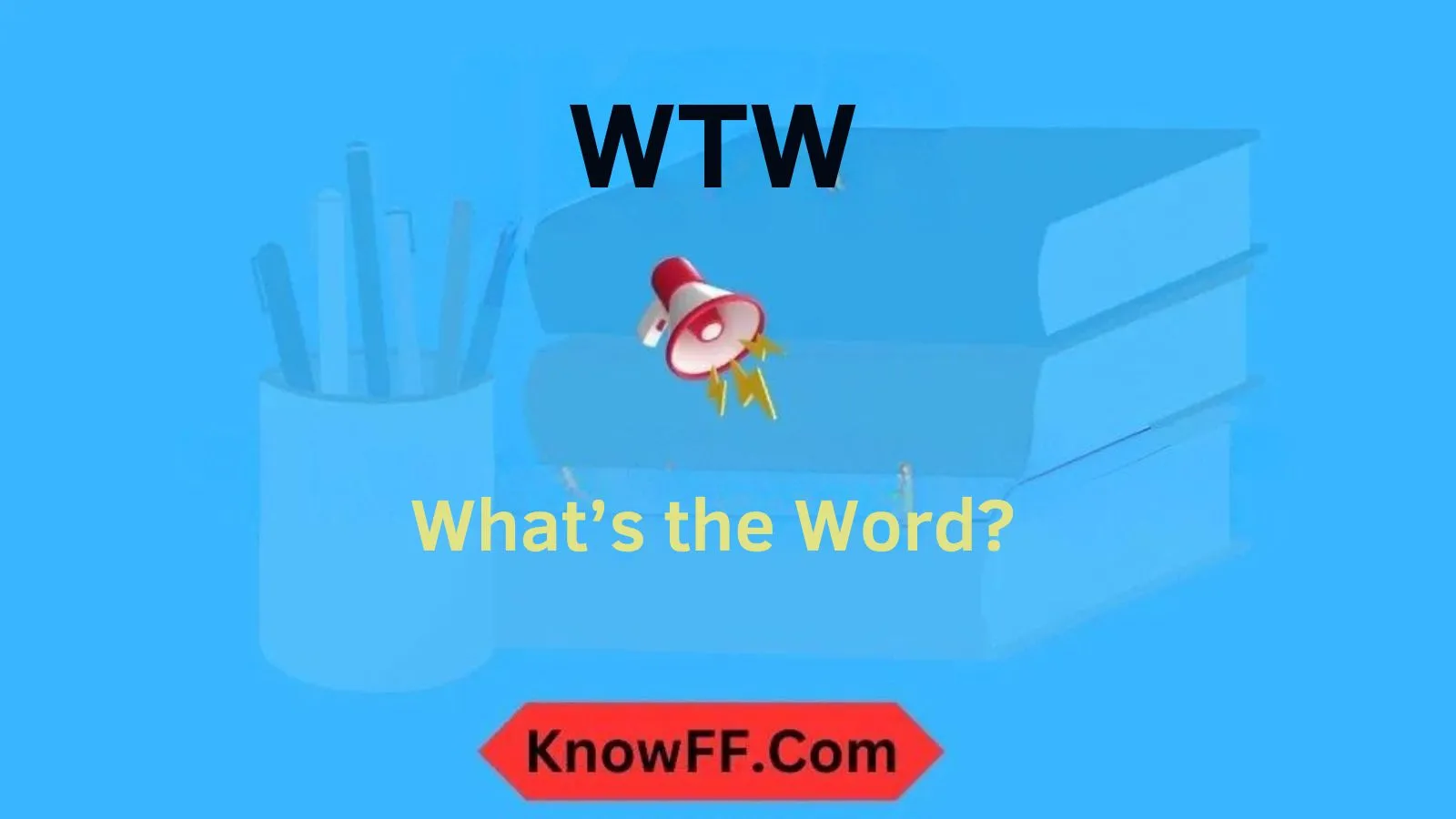 WTW Meaning in Text Slang