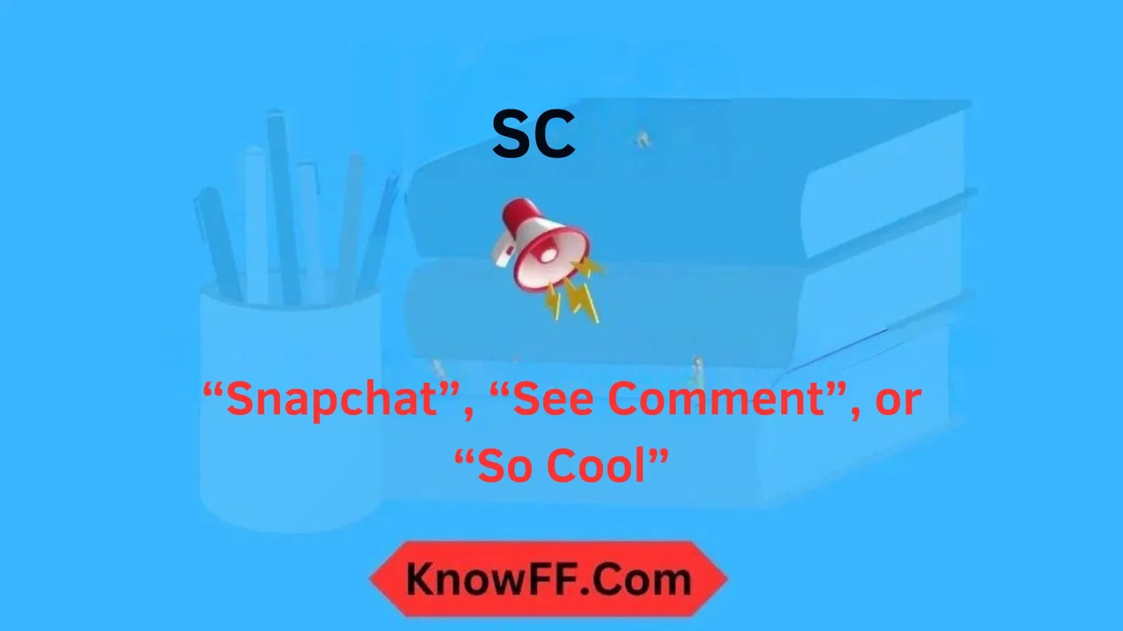 SC Meaning in Text