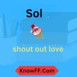 Sol Meaning in Text