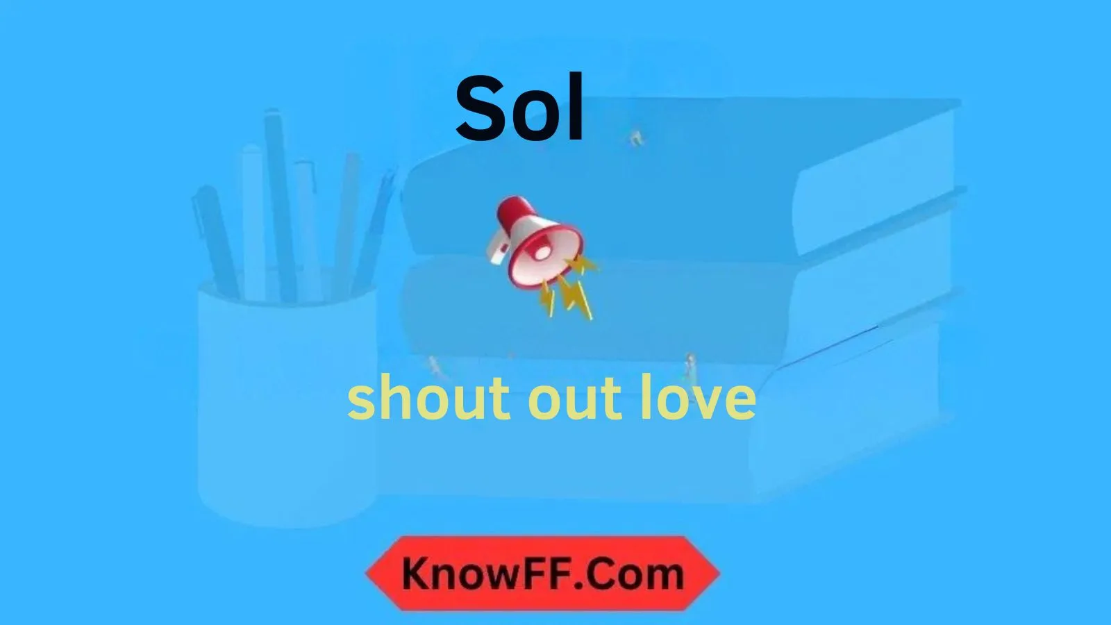 Sol Meaning in Text