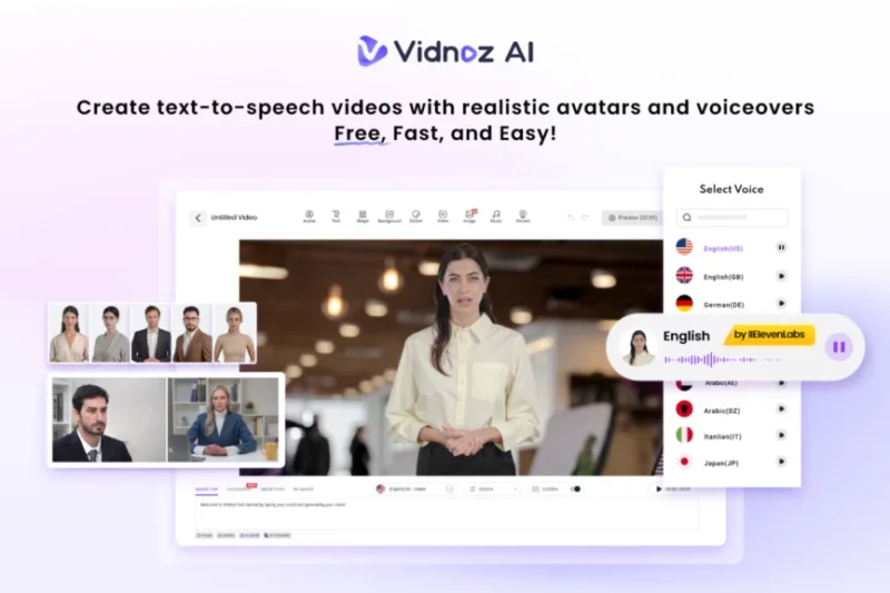 Vidnoz AI Speeds Up Educational Content Creation